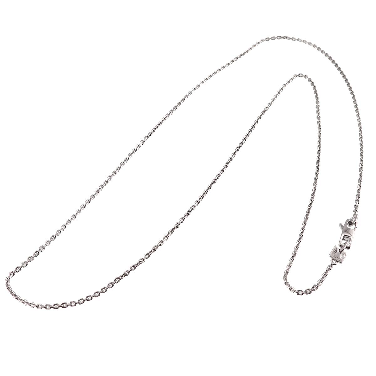 Chain Necklace 18K White Gold 750