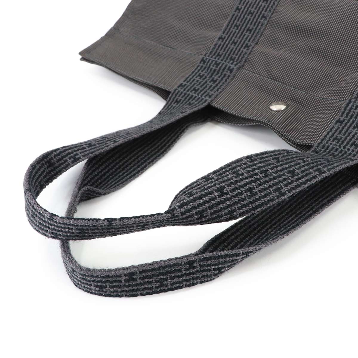 Herline Tote GM Bag Canvas Gray Purse