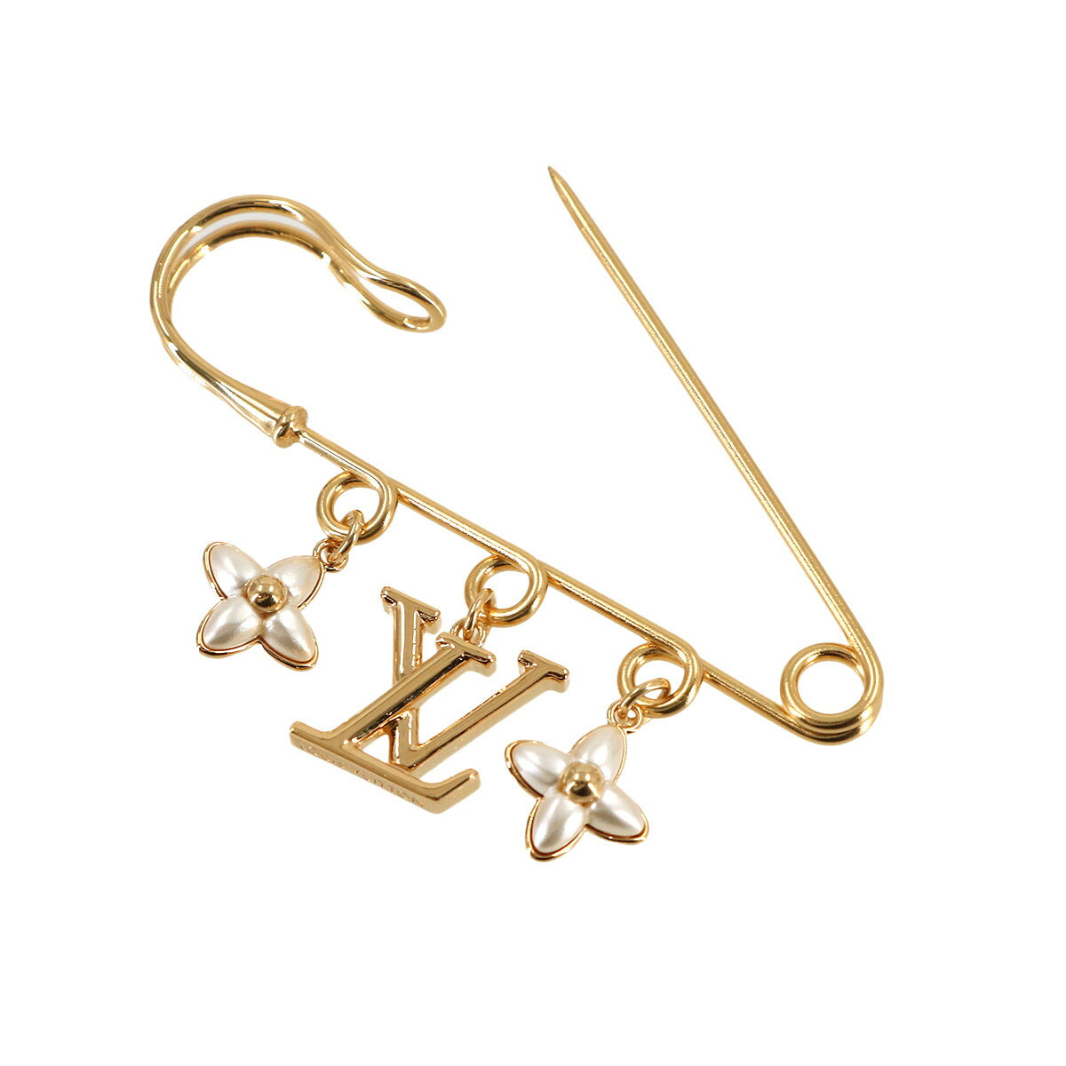LV Floragram Brooch Gold M02162 Accessory