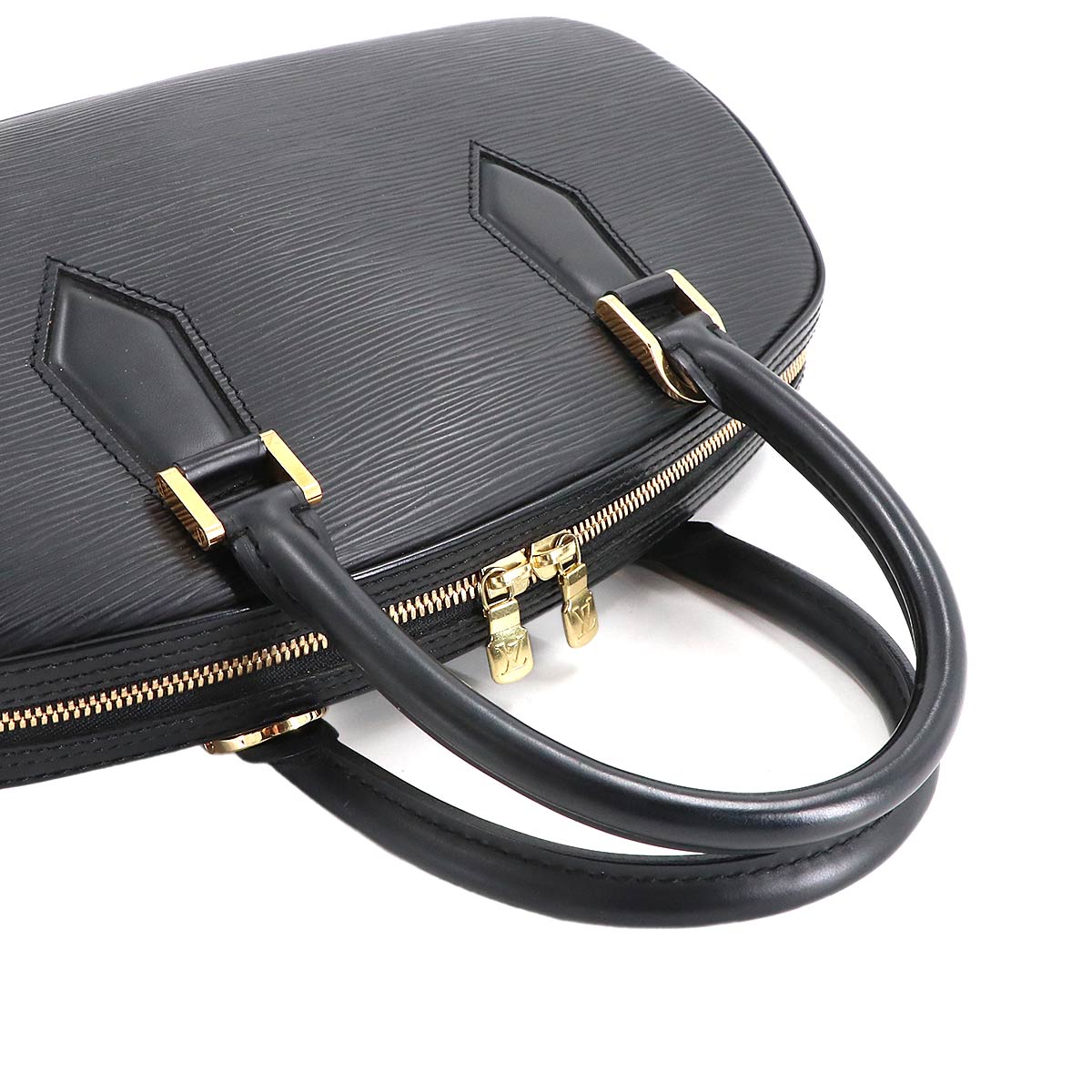 Epi Jasmin Hand Bag Leather Noir Black M52782 Purse