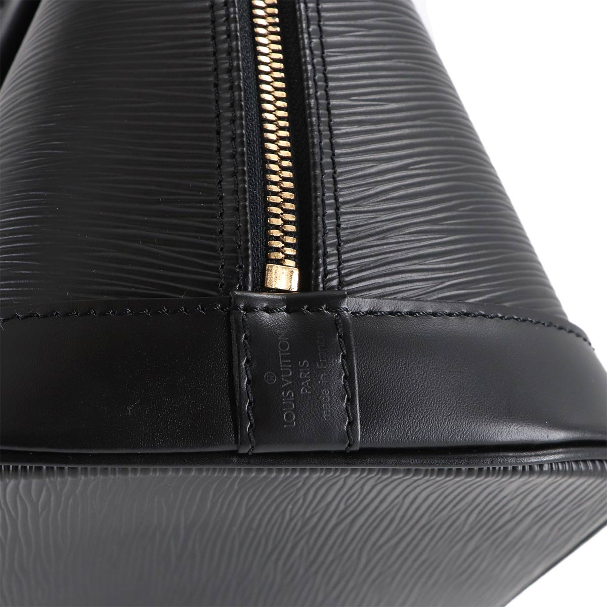 Epi Alma PM Hand Bag Leather Noir Black M52142 Purse