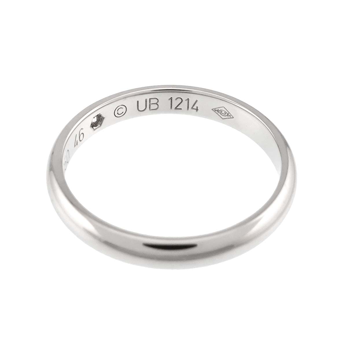 1895 Classic Diamond 1P Ring Pt Platinum Size46 3.75(US)
