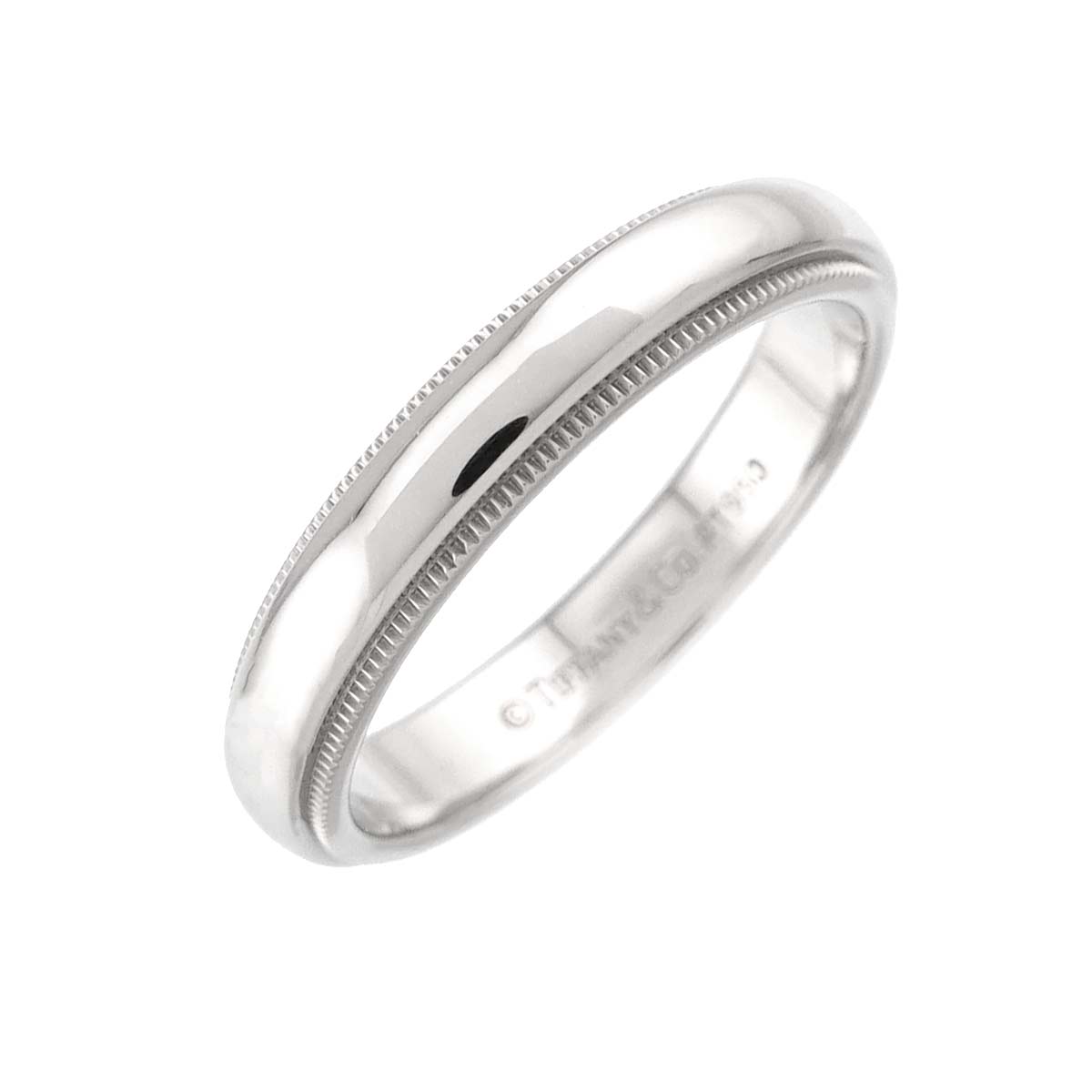 Milgrain Band Ring Platinum size9(US)