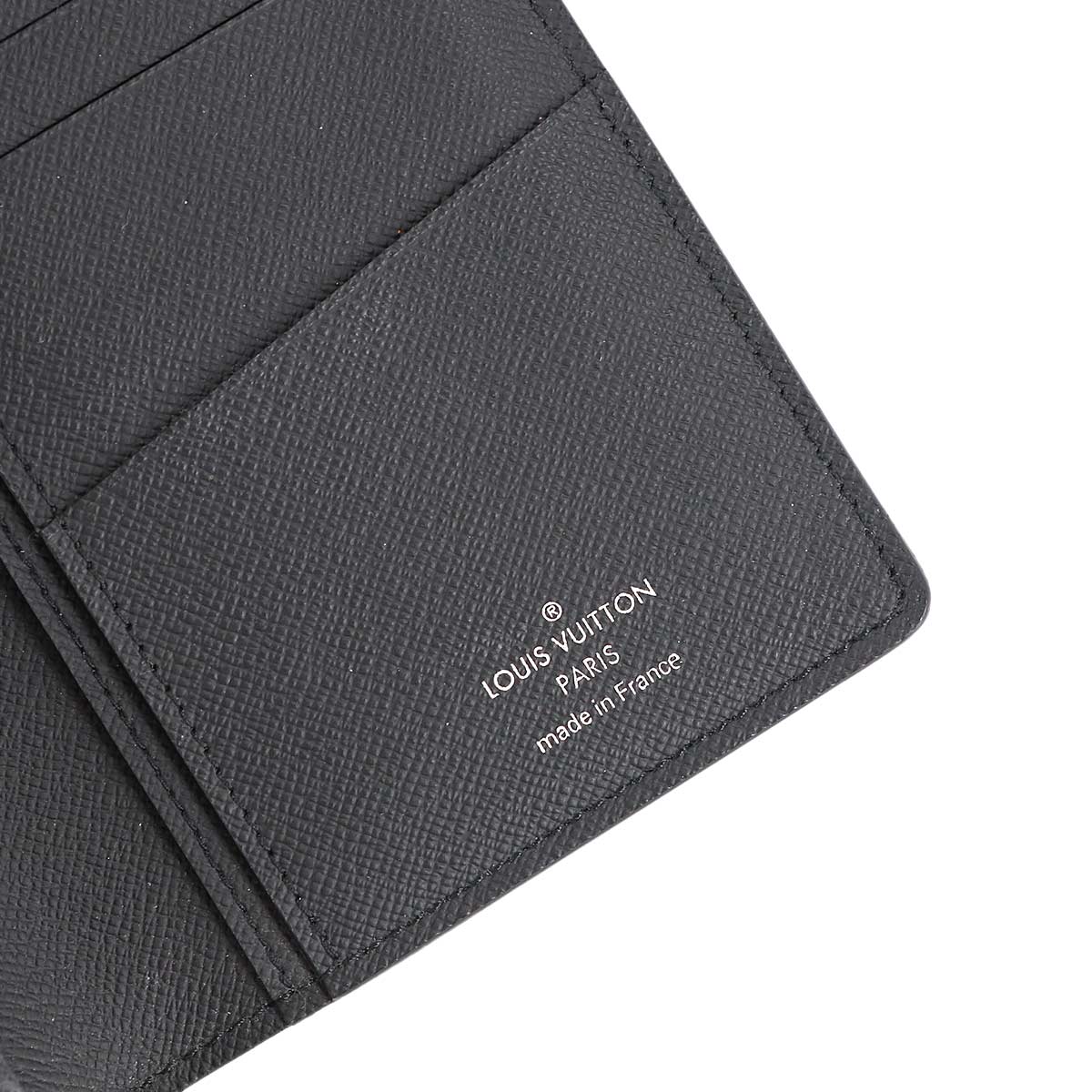 Epi Brazza Wallet Leather Black M60622 Purse