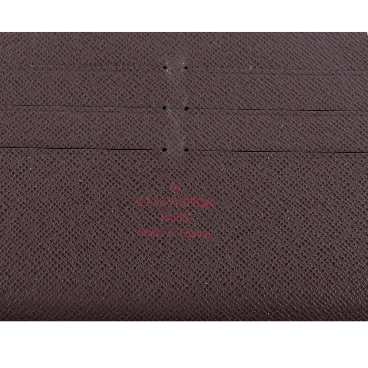 Damier Zippy Organizer Long Wallet Ebene N60003