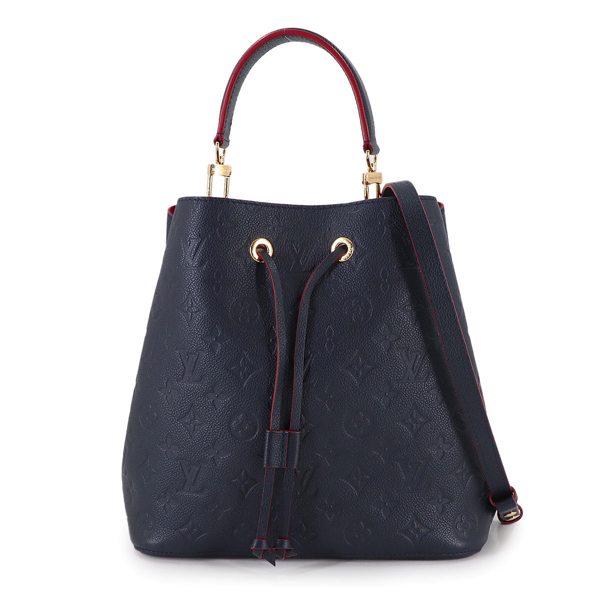 Monogram Empreinte Neo Noe Shoulder Bag Marine Rouge