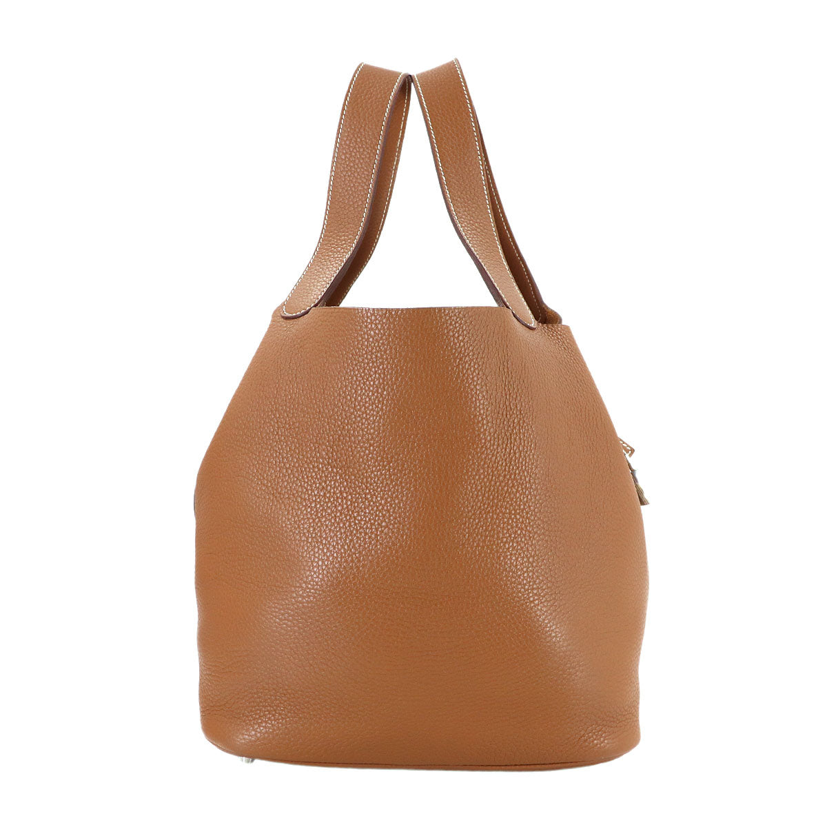 Picotin Lock 26 GM Hand Bag Taurillon Clemence Gold Purse