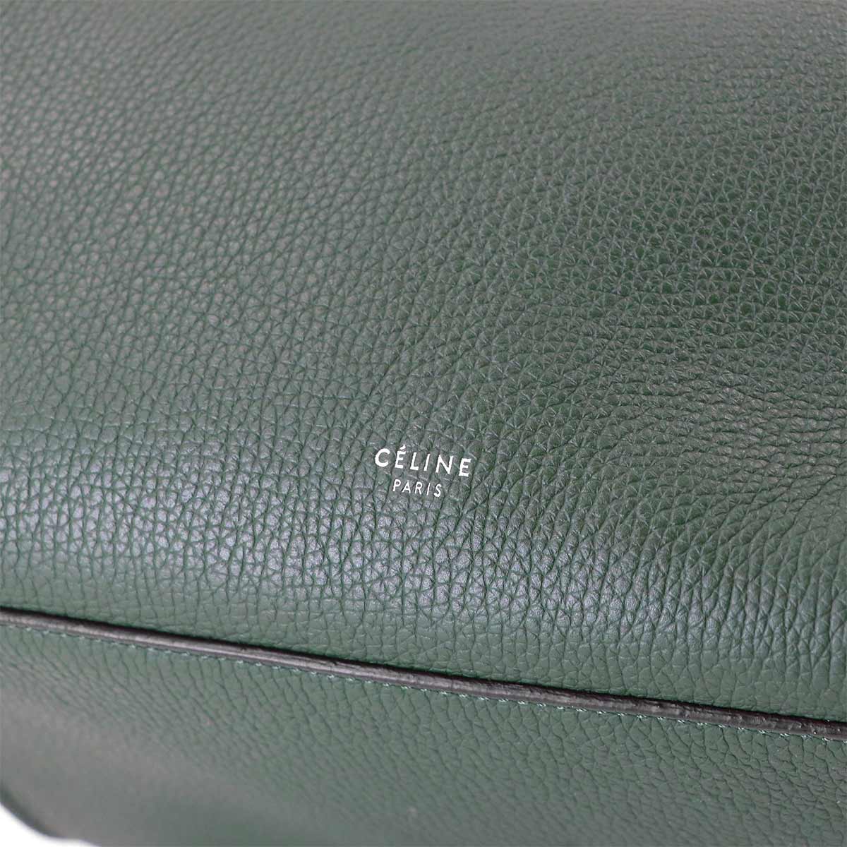Big Bag Small With Longstrap Hand Shoulder Bag Leather Green