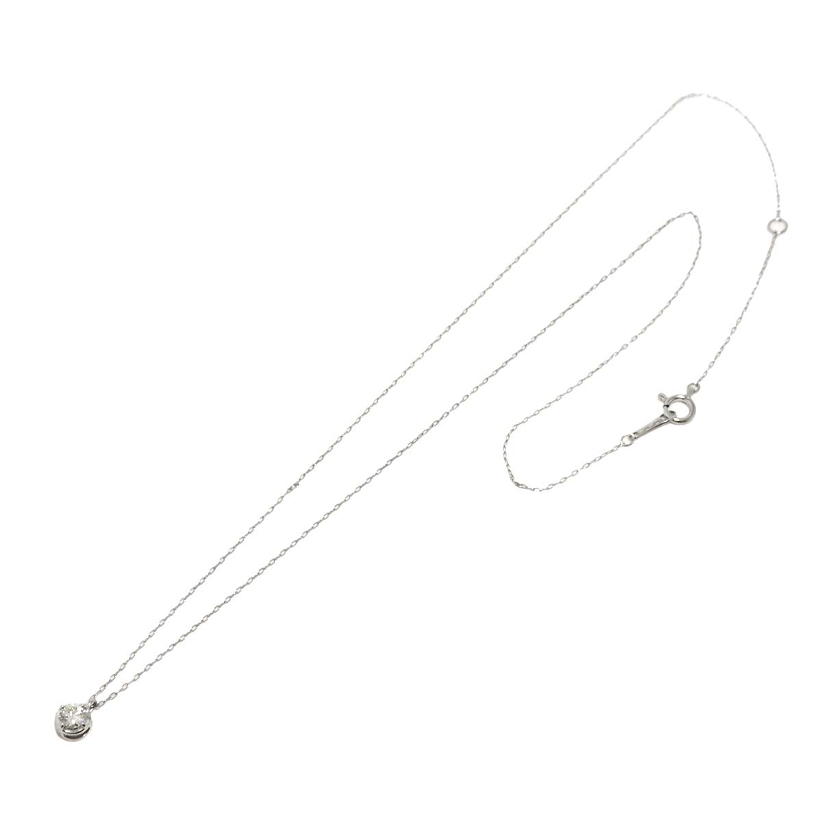 Diamond 0.15ct Necklace Pt Platinum