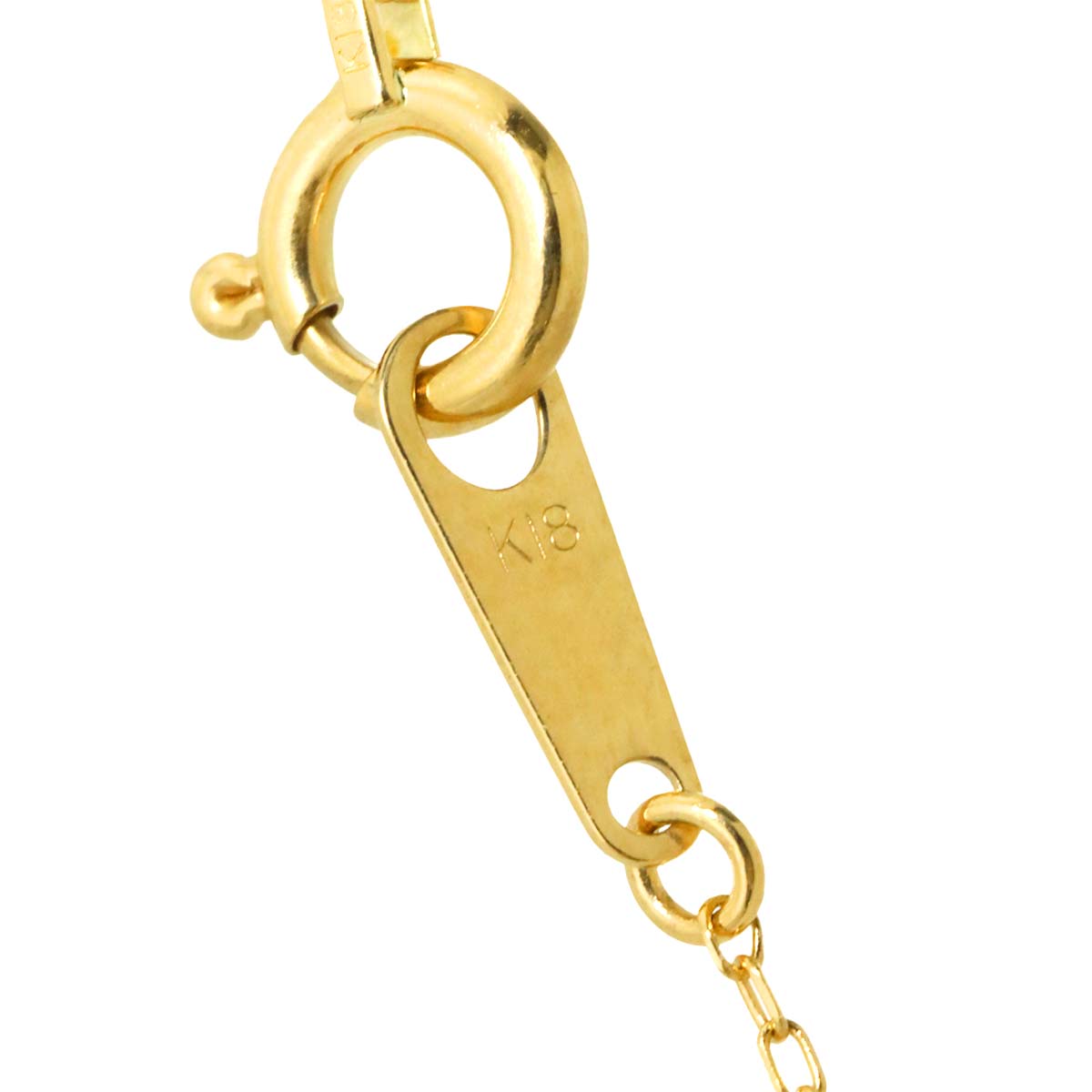 Brown Diamond 1.00ct Necklace 18K YG Yellow Gold 750