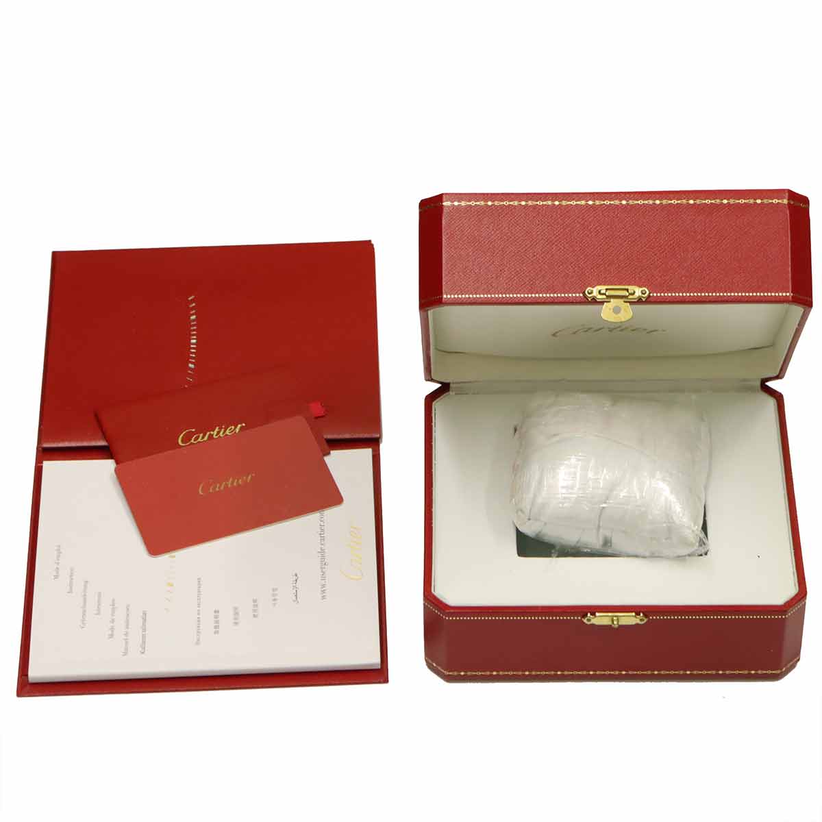 Panthere de Cartier W2PN0006 Silver Dial 750 Yellow Gold