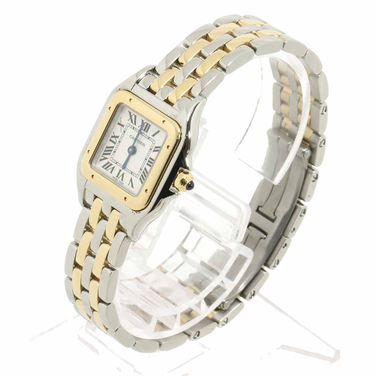 Panthere de Cartier W2PN0006 Silver Dial 750 Yellow Gold