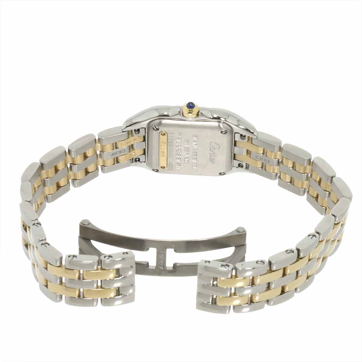 Panthere de Cartier W2PN0006 Silver Dial 750 Yellow Gold