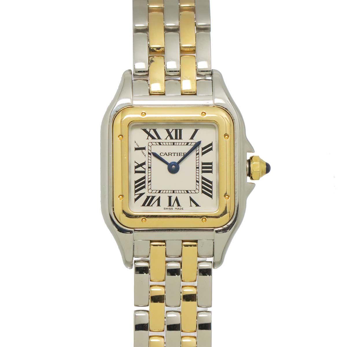 Panthere de Cartier W2PN0006 Silver Dial 750 Yellow Gold