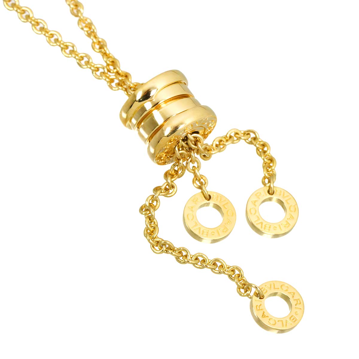 B-ZERO1 Element Necklace 18K Yellow Gold 750