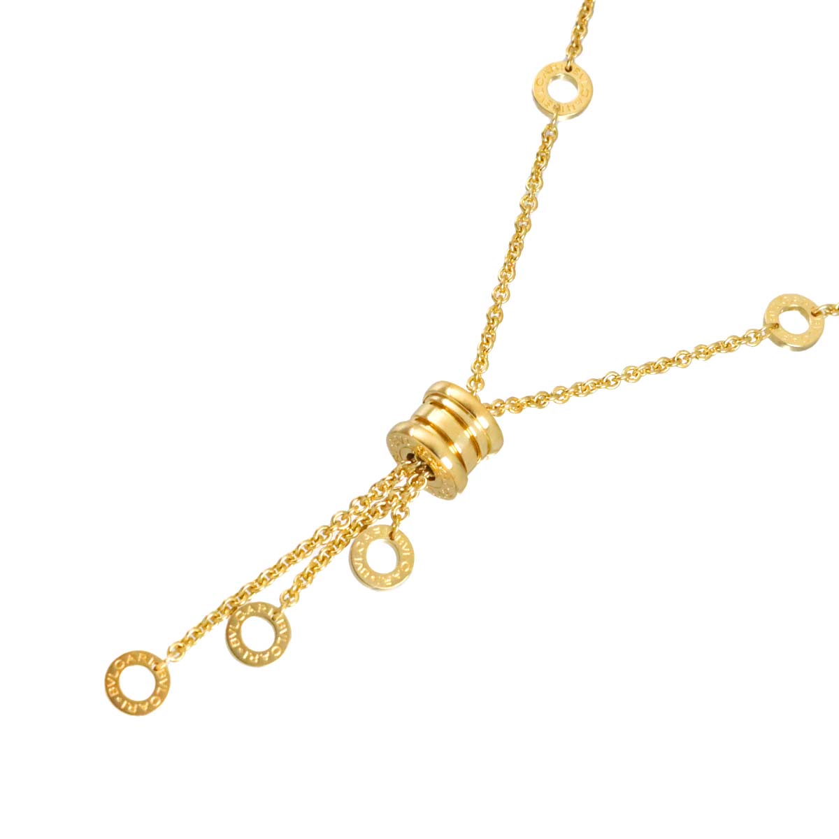B-ZERO1 Element Necklace 18K Yellow Gold 750