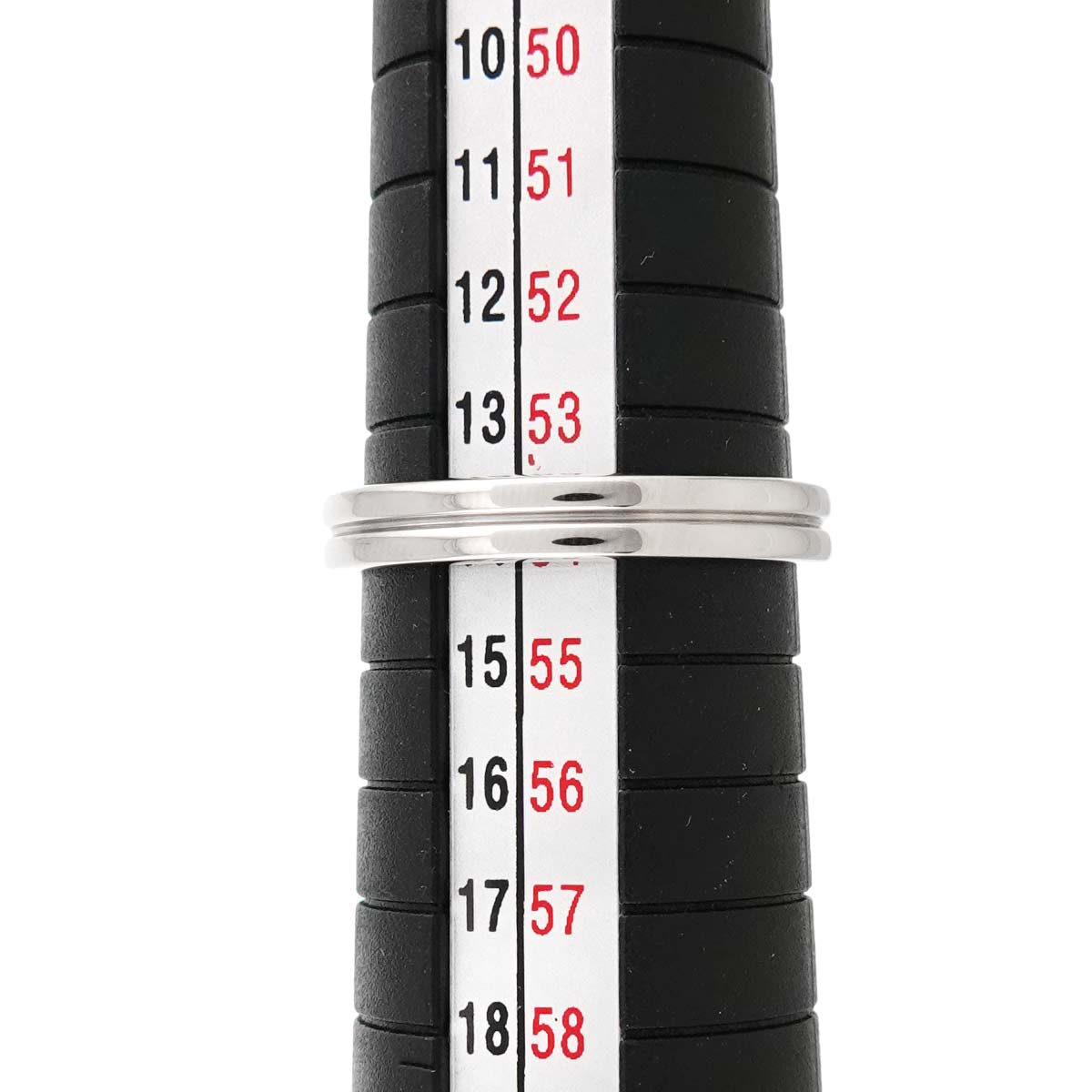 Godron Ring Pt Platinum Size54 6.5-6.75(US)