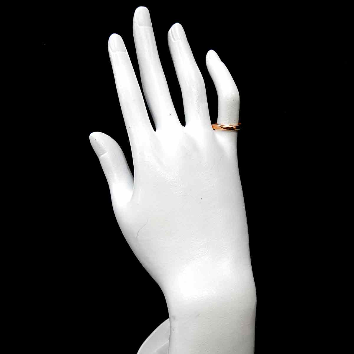 Forever Ring 18K Pink Gold 750 size4.75-5(US)