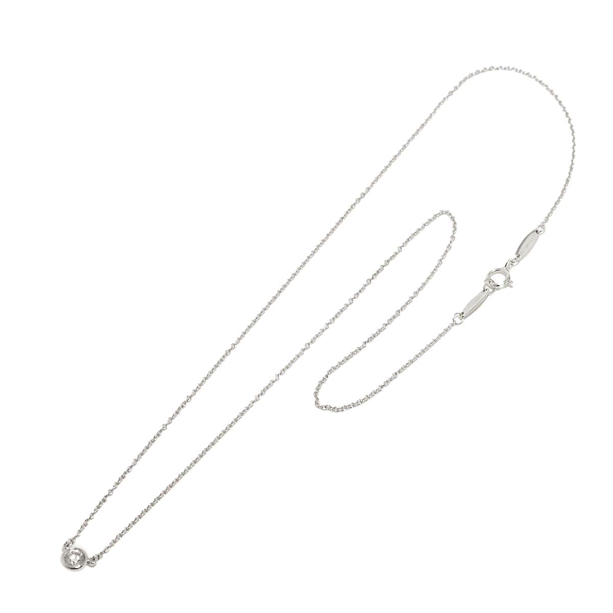 By The Yard Diamond Necklace Platinum