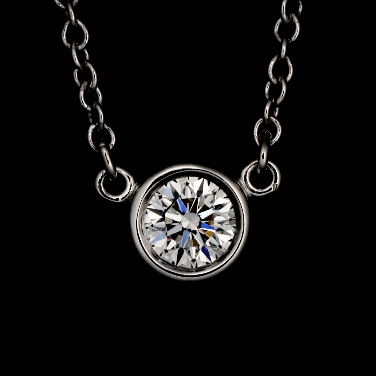 By The Yard Diamond Necklace Platinum