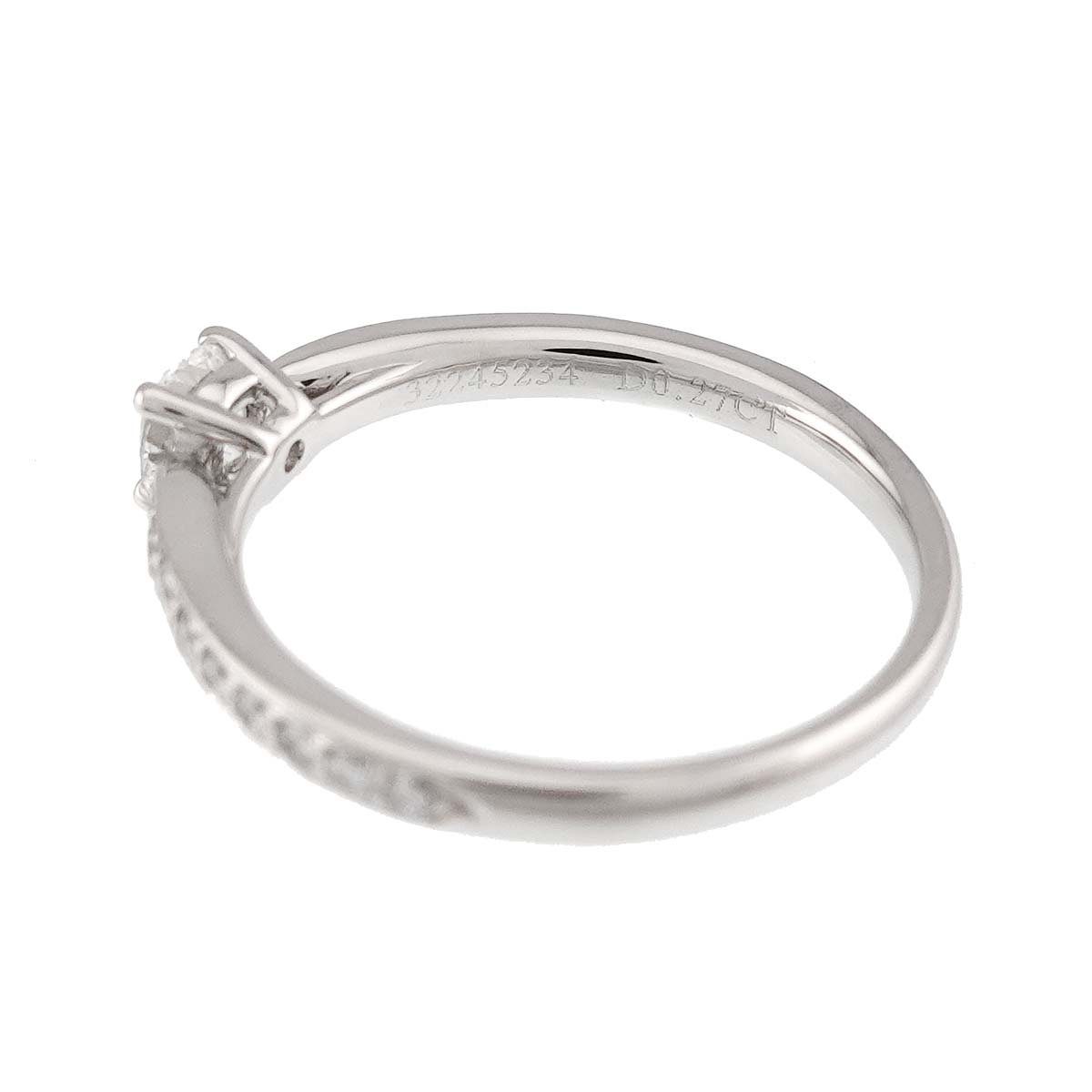 Harmony Diamond 0.27ct Ring Pt Size5.25(US)