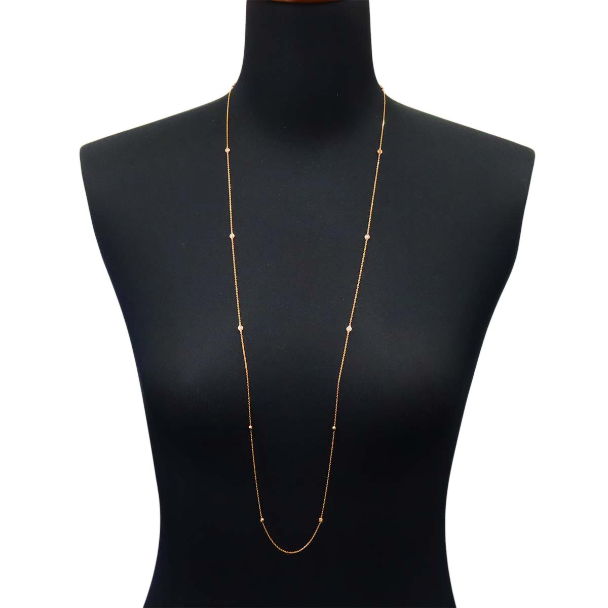 d Amour Diamond 12P Necklace 18K Pink Gold 750
