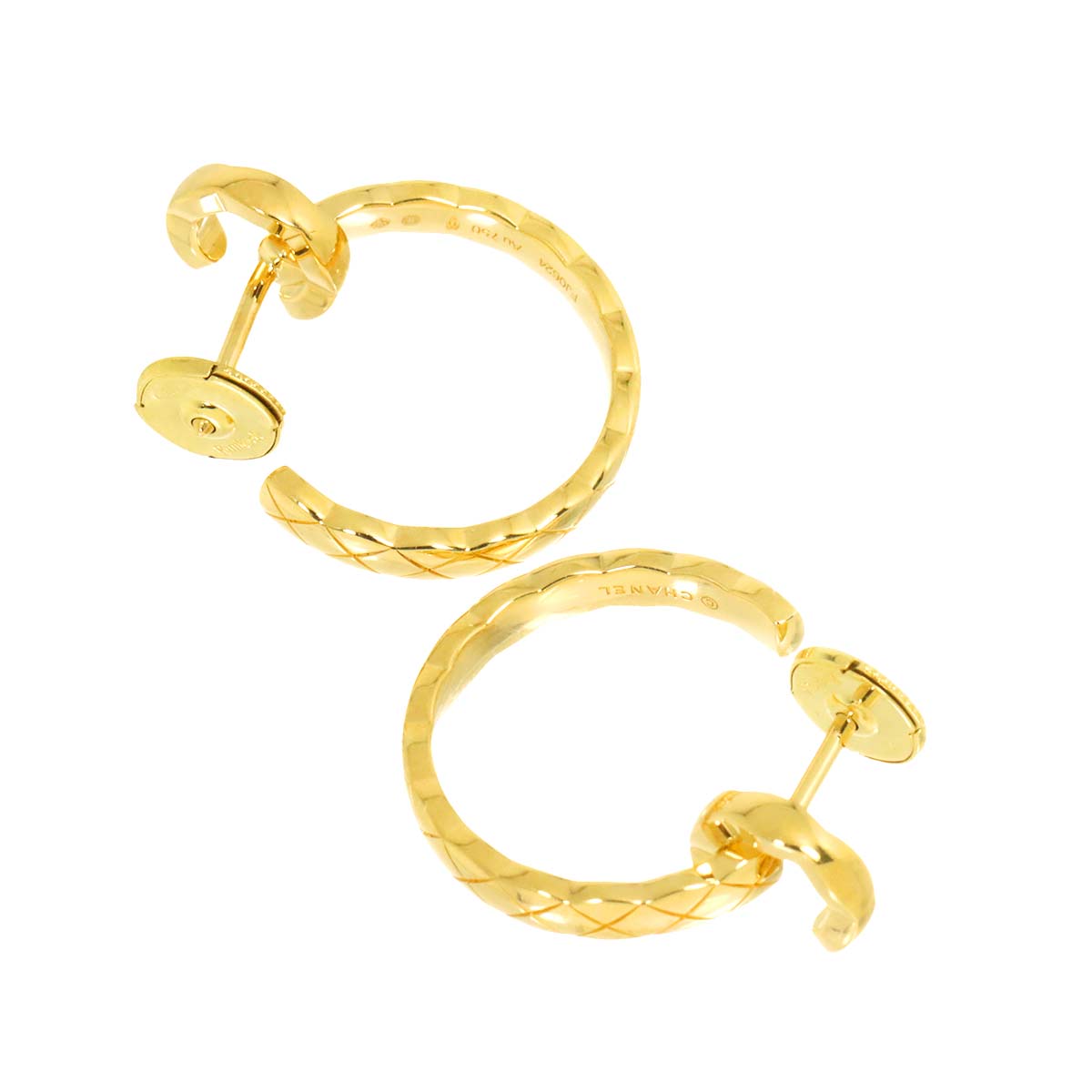 COCO CRUSH Earrings Pierced 18K Yellow Gold 750