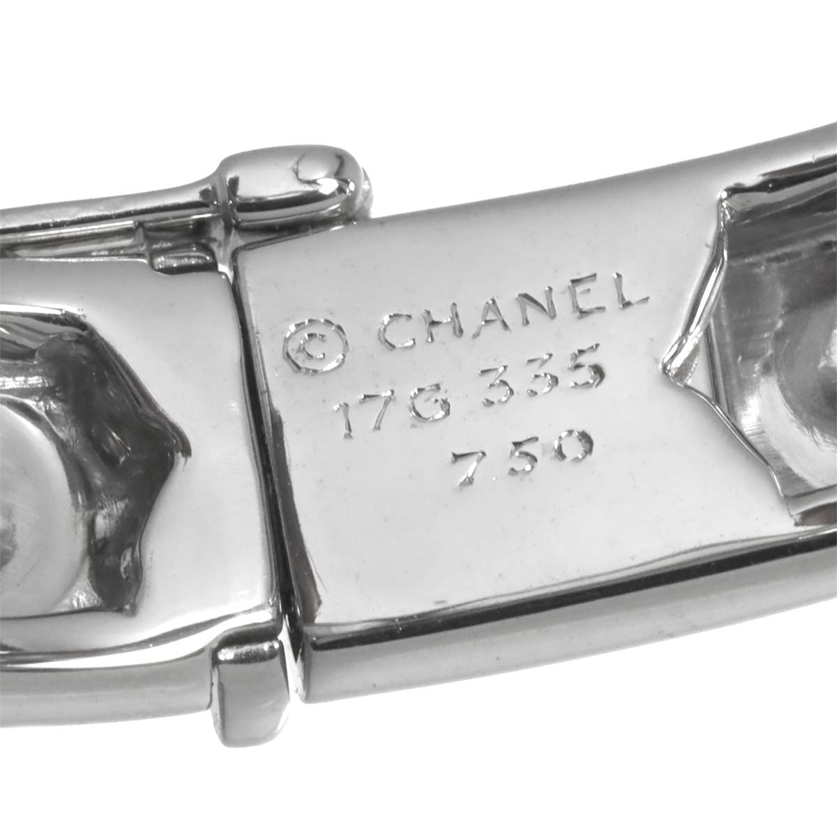 Three Symbols Diamond Bracelet 18K White Gold 750