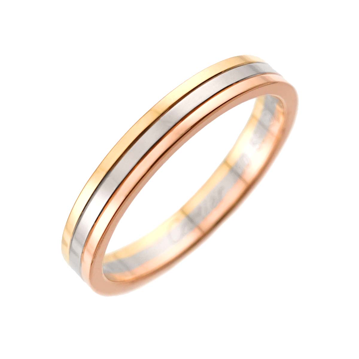 Vendome Ring 18K YG WG PG 750 size59 8.75(US)