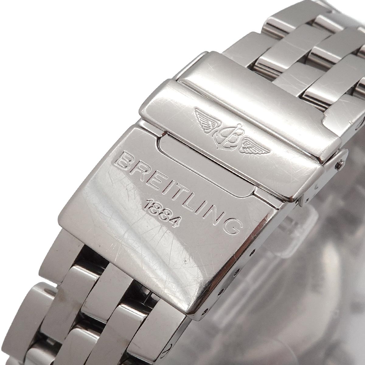 Shadow Flyback A35312 Chronograph Date White Shell Dial