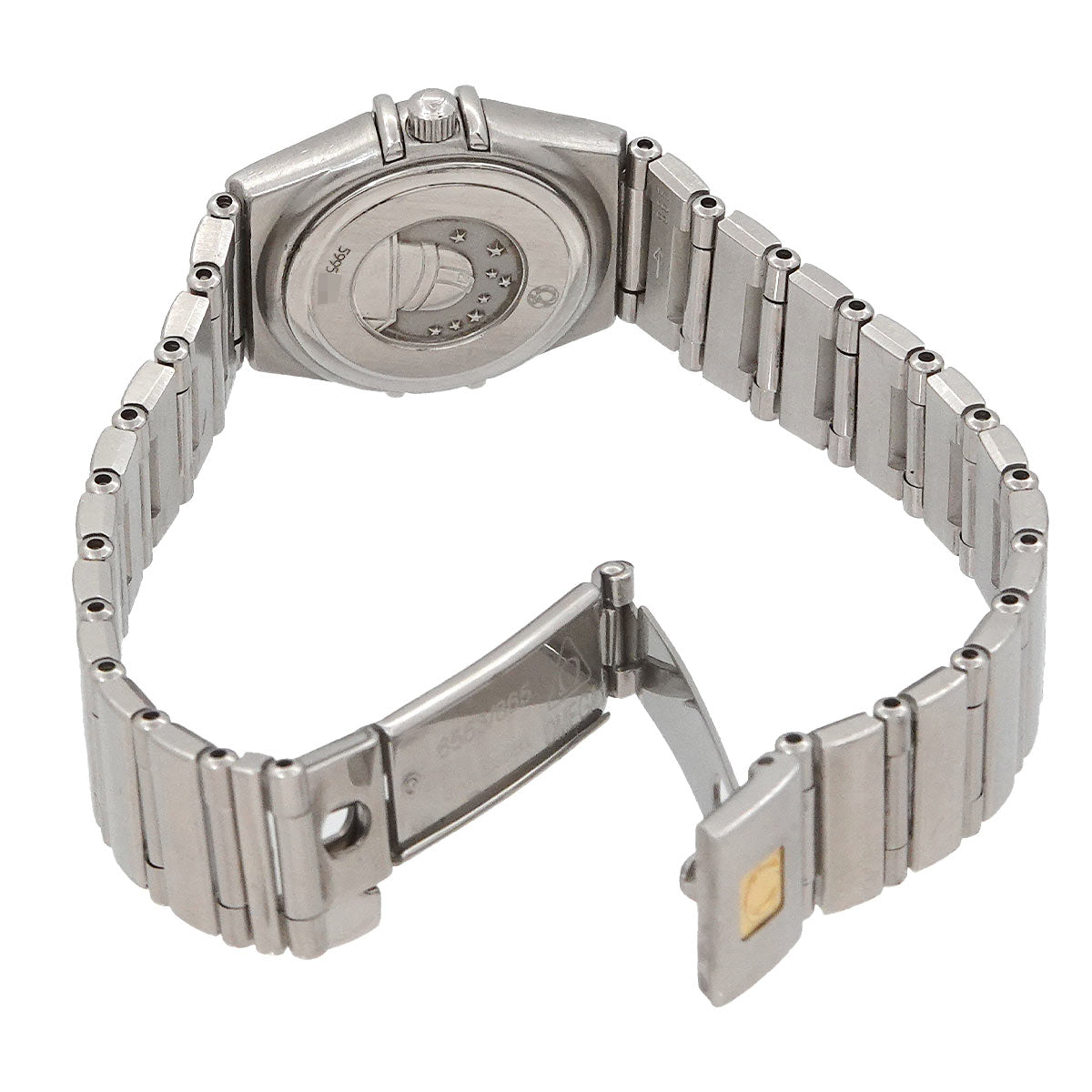 Constellation Mini 1460 75 Diamond Quartz White Shell Dial