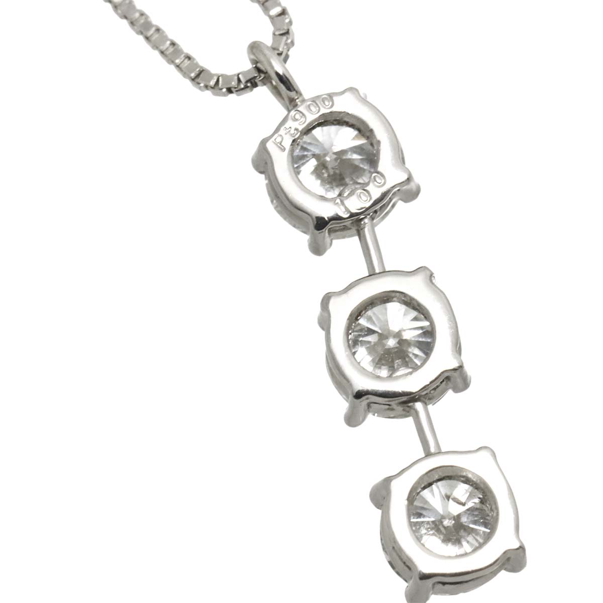 Diamond 1.00ct Necklace Pt Platinum