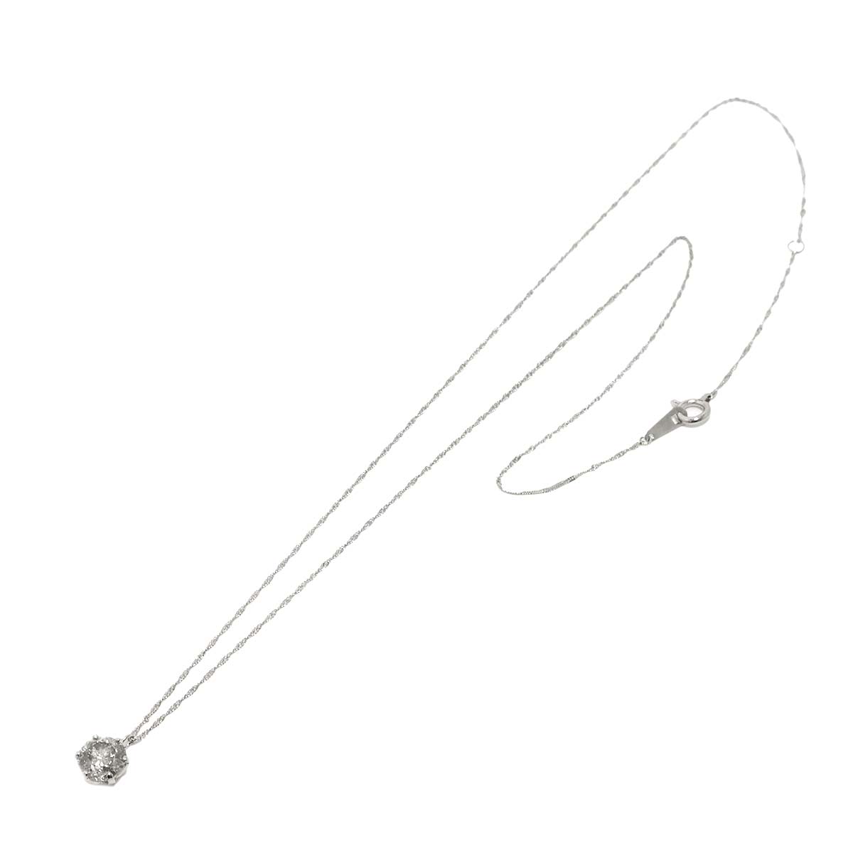 Diamond 1.120ct Necklace Pt Platinum
