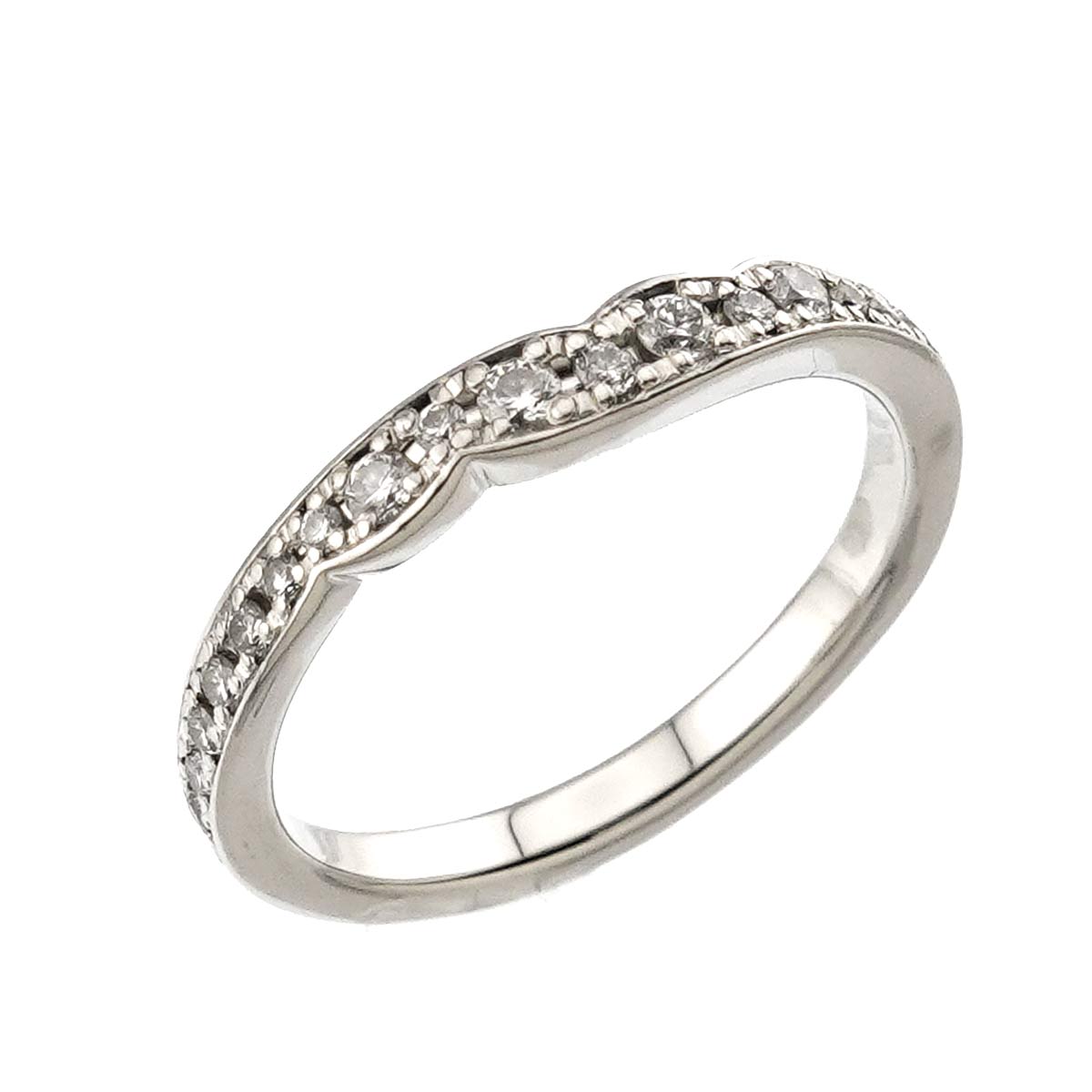 Diamond Ring Platinum Size4.5(US)