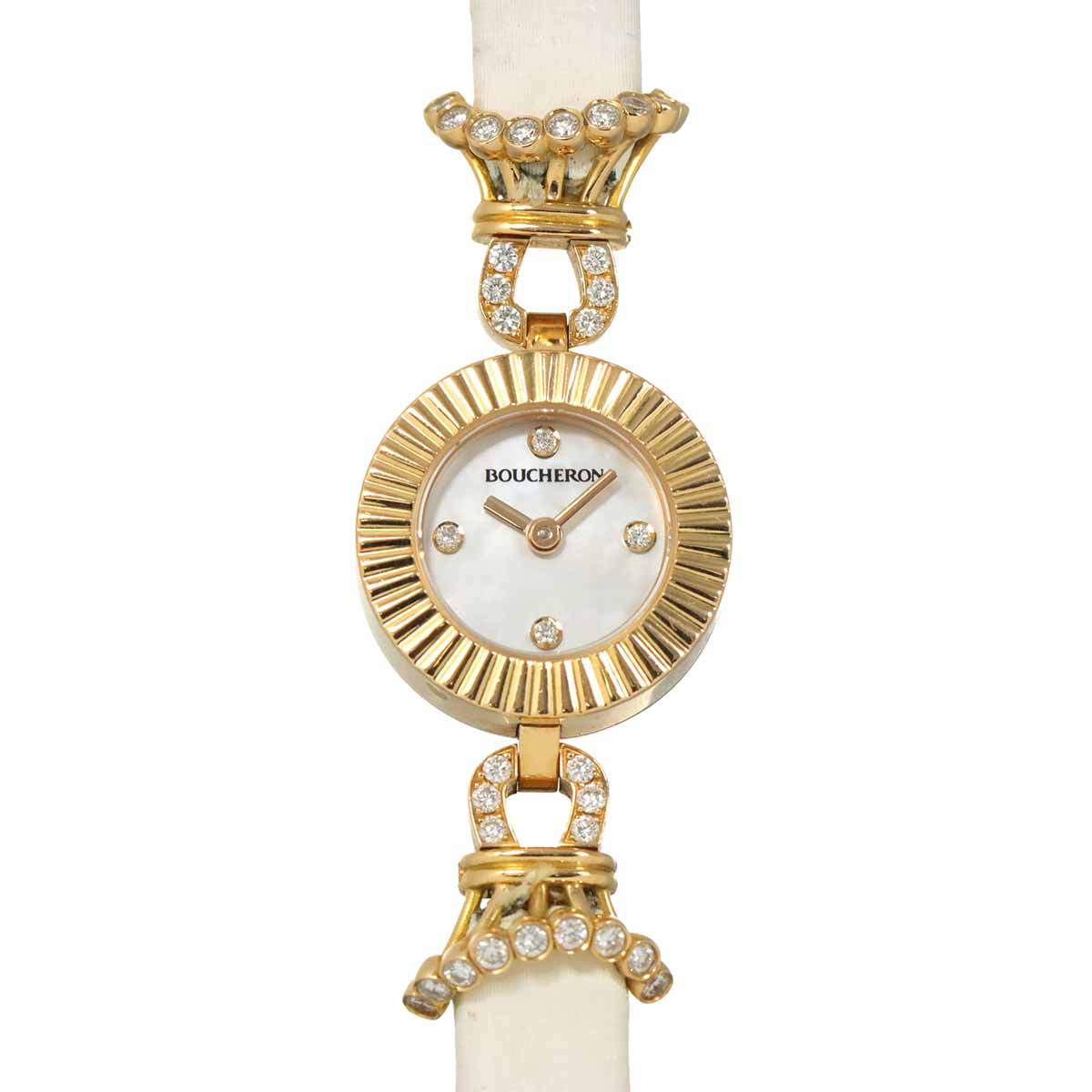 Majorie WA012504 Quartz 750 PG White Shell Dial Ladies Watch