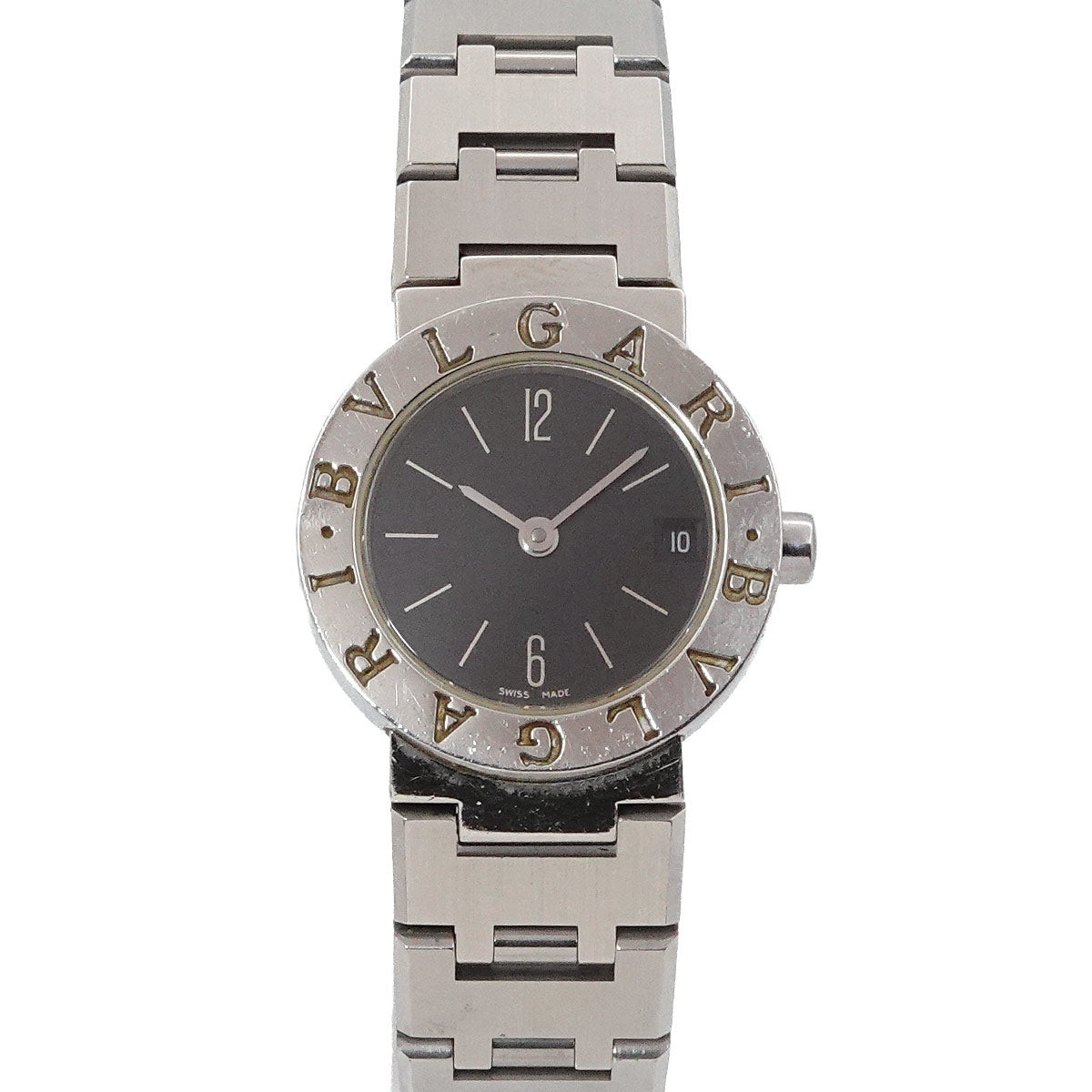 BVLGARIBVLGARI BB23SS Quartz Black Dial Ladies Watch
