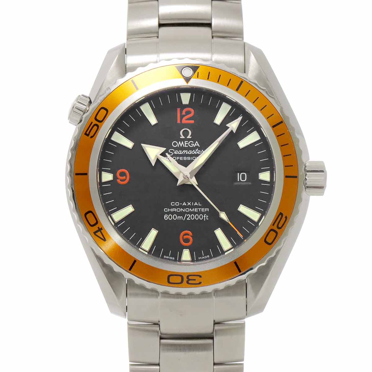 Seamaster Planet Ocean 600M 2208 50 Automatic Black Dial Mens