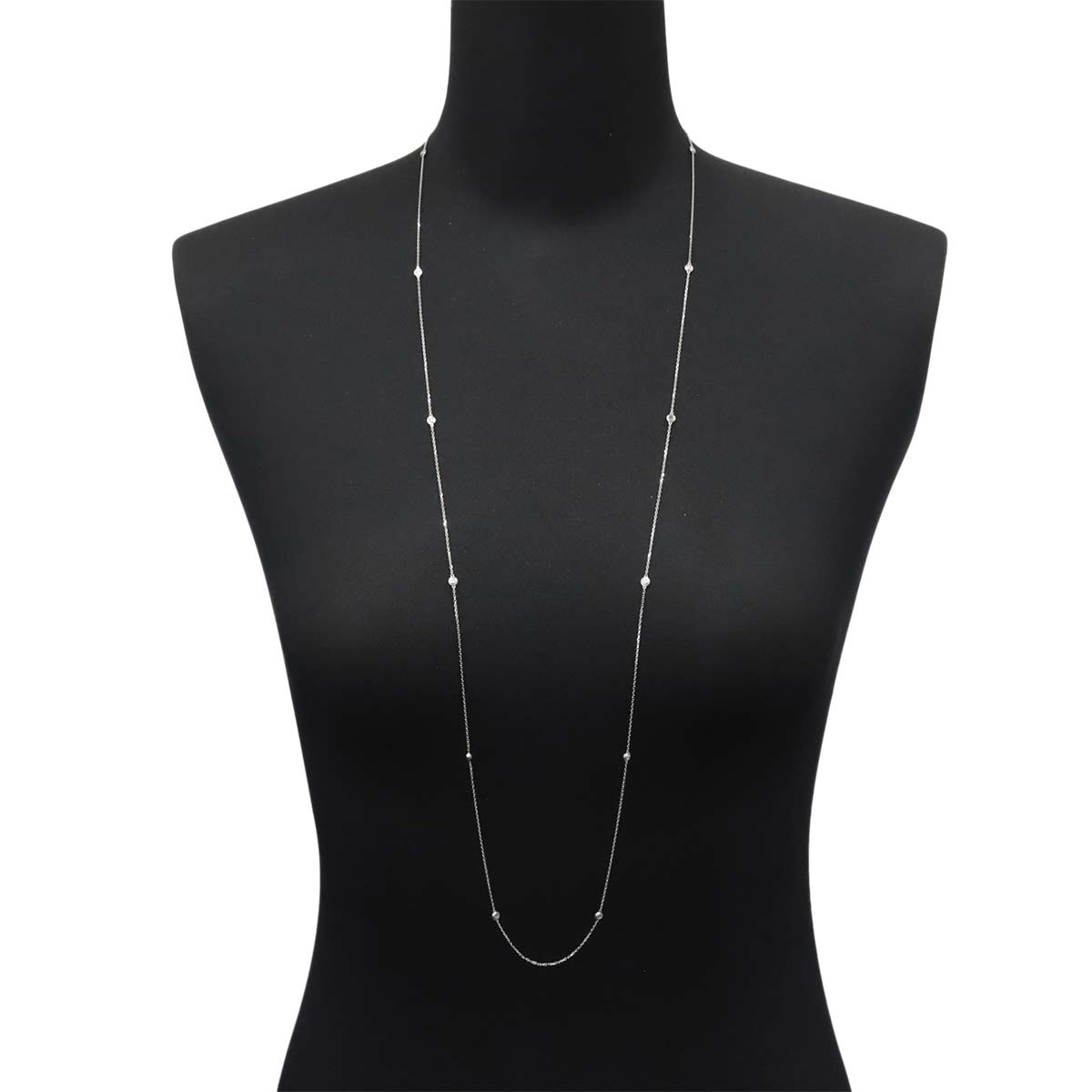 d Amour Diamond 12P Necklace 18K WG 750