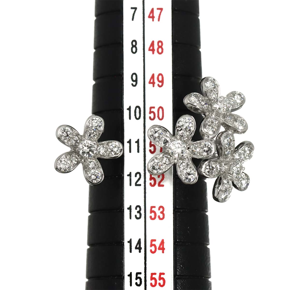 Socrates Diamond Ring 18K WG 750 size51 5.5-5.75(US)