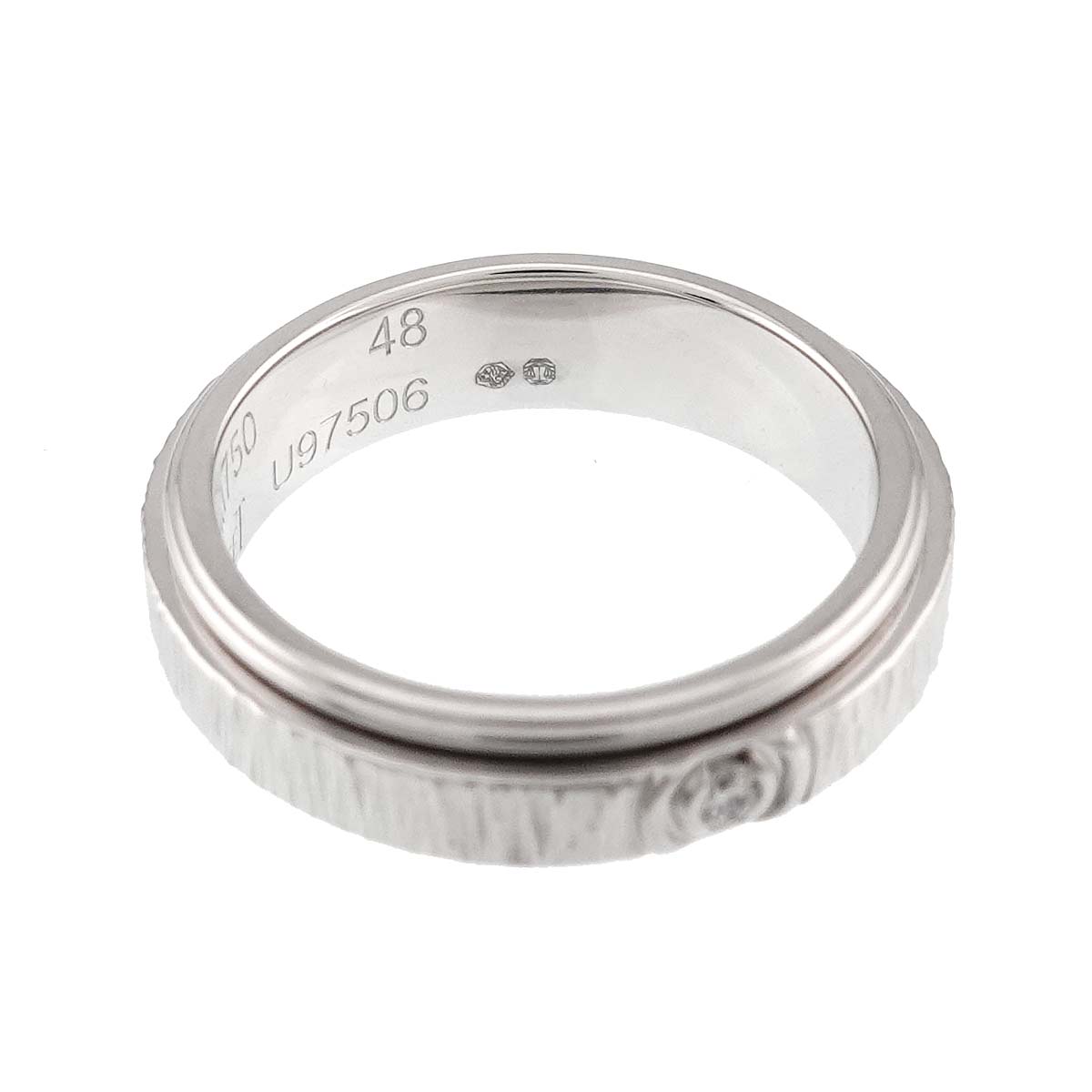Possession Diamond Ring 18K White Gold 750 size48 4.5(US)