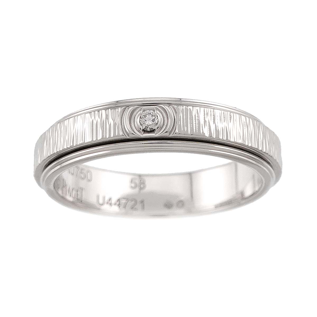 Possession Diamond Ring 18K White Gold 750 size58 8-8.25(US)