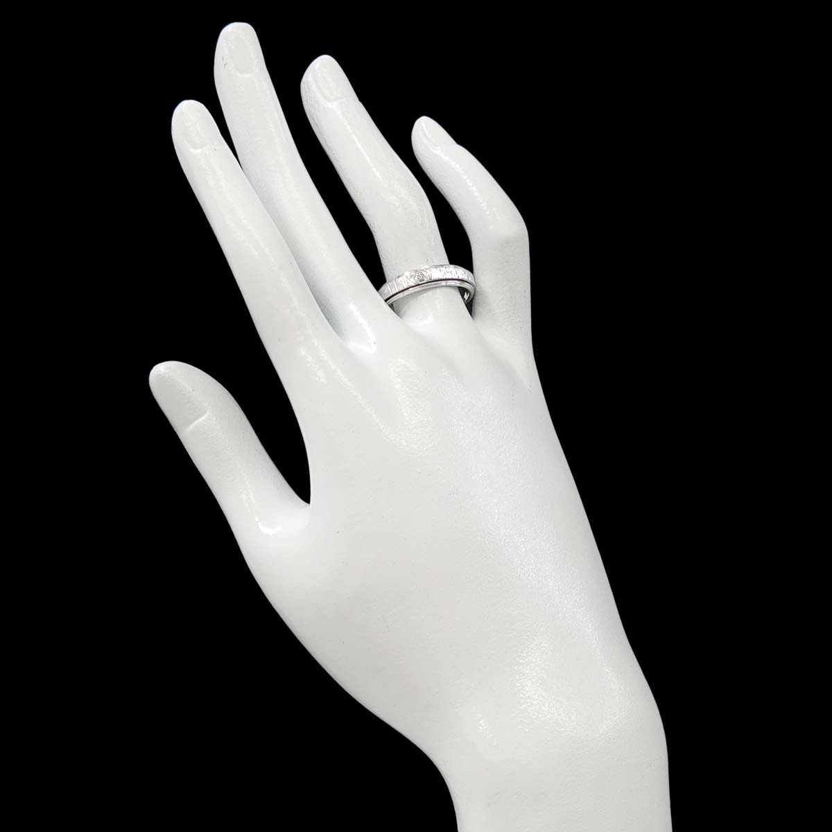 Possession Diamond Ring 18K White Gold 750 size58 8-8.25(US)