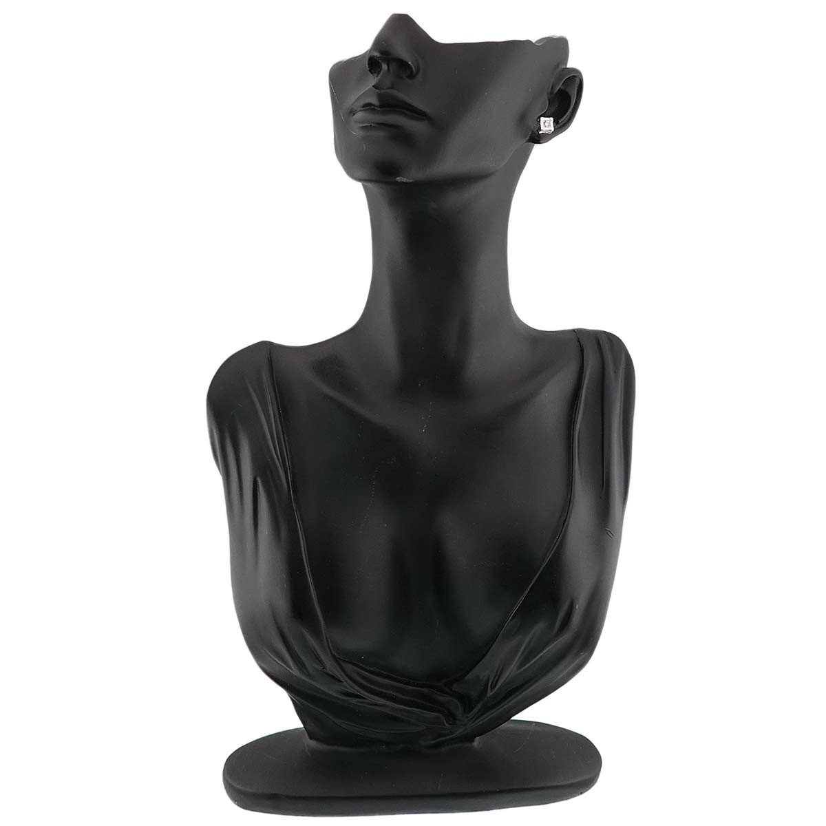 Diamond Earring Pierced 18K WG 750 One Piece only