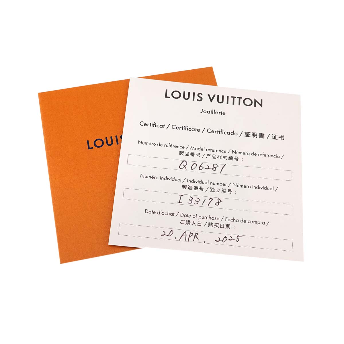 Diamond Earring Pierced 18K WG 750 One Piece only