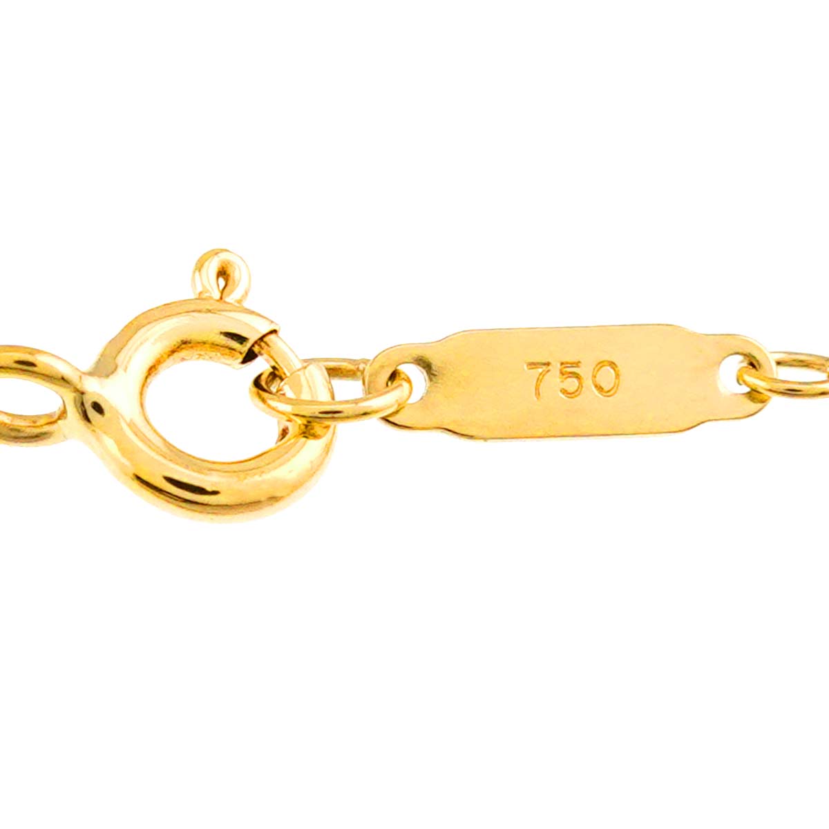 Gift Box Necklace 18K Yellow Gold 750