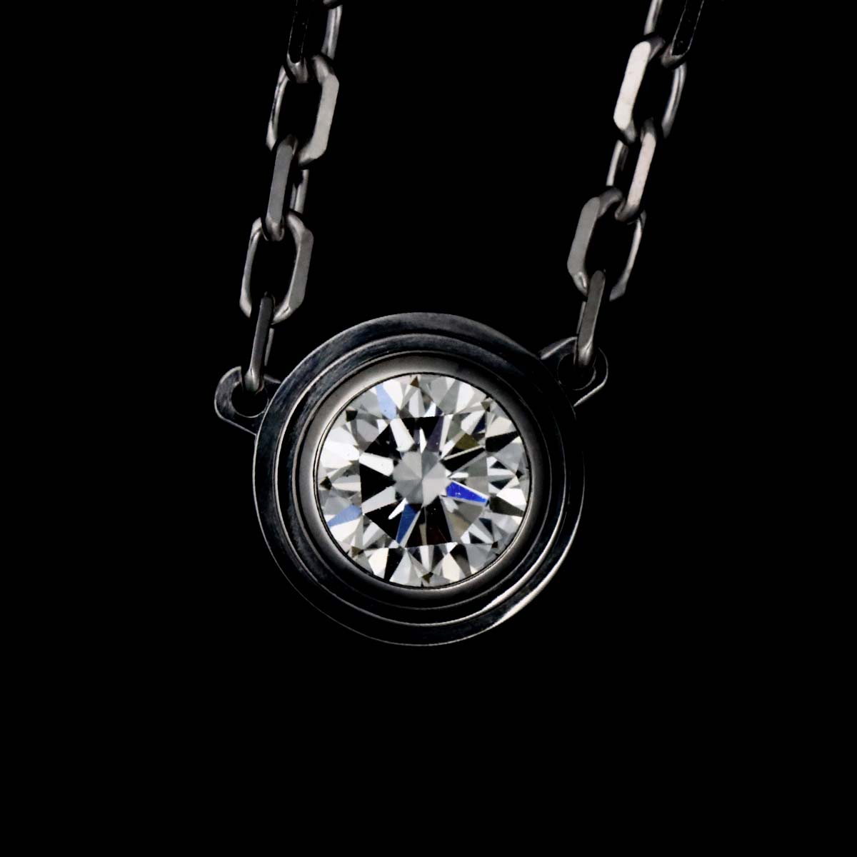d Amour Diamond LM Necklace 18K WG 750