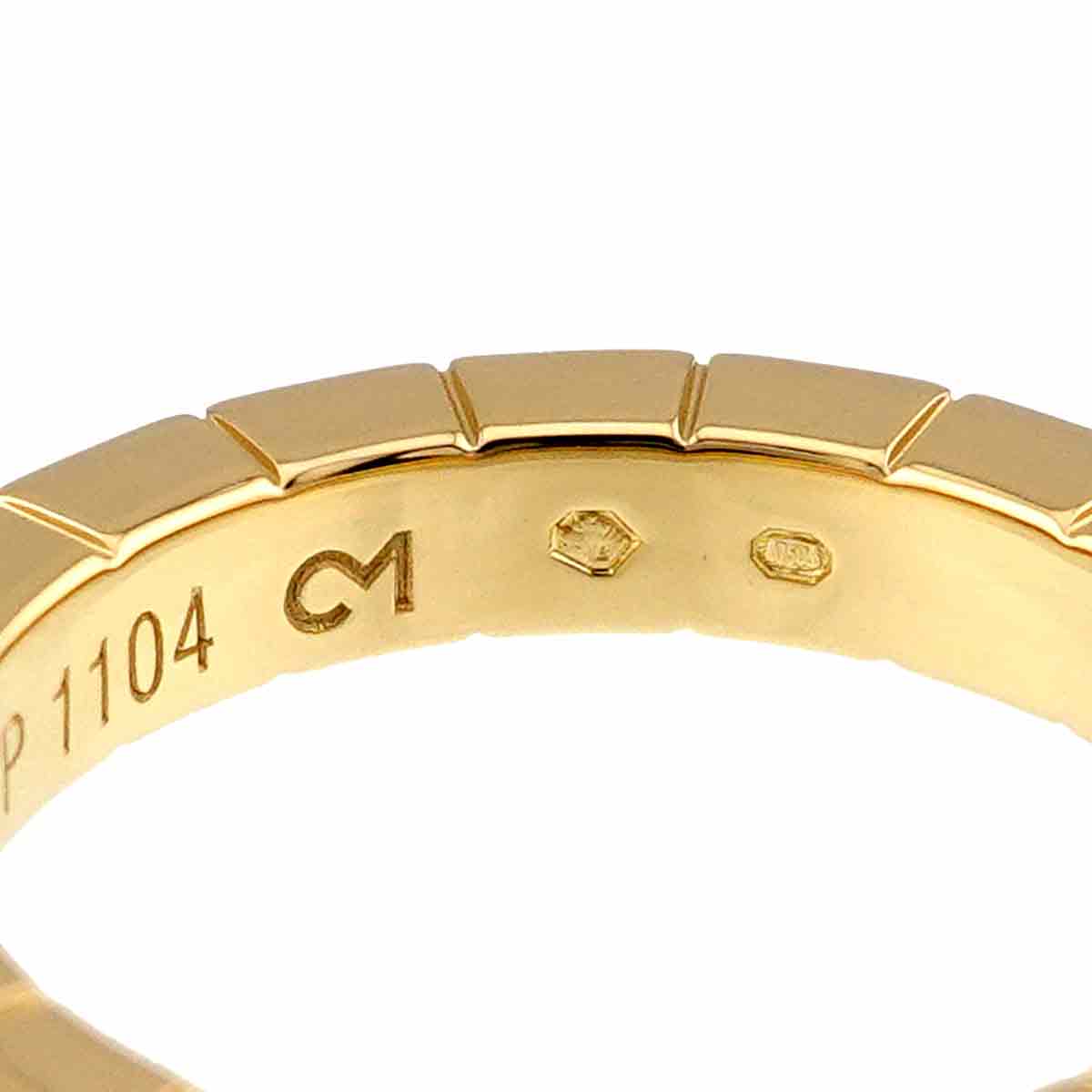 Laniere Ring 18K Yellow Gold 750 Size48 4.5(US)
