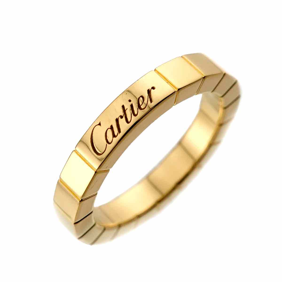 Laniere Ring 18K Yellow Gold 750 Size48 4.5(US)