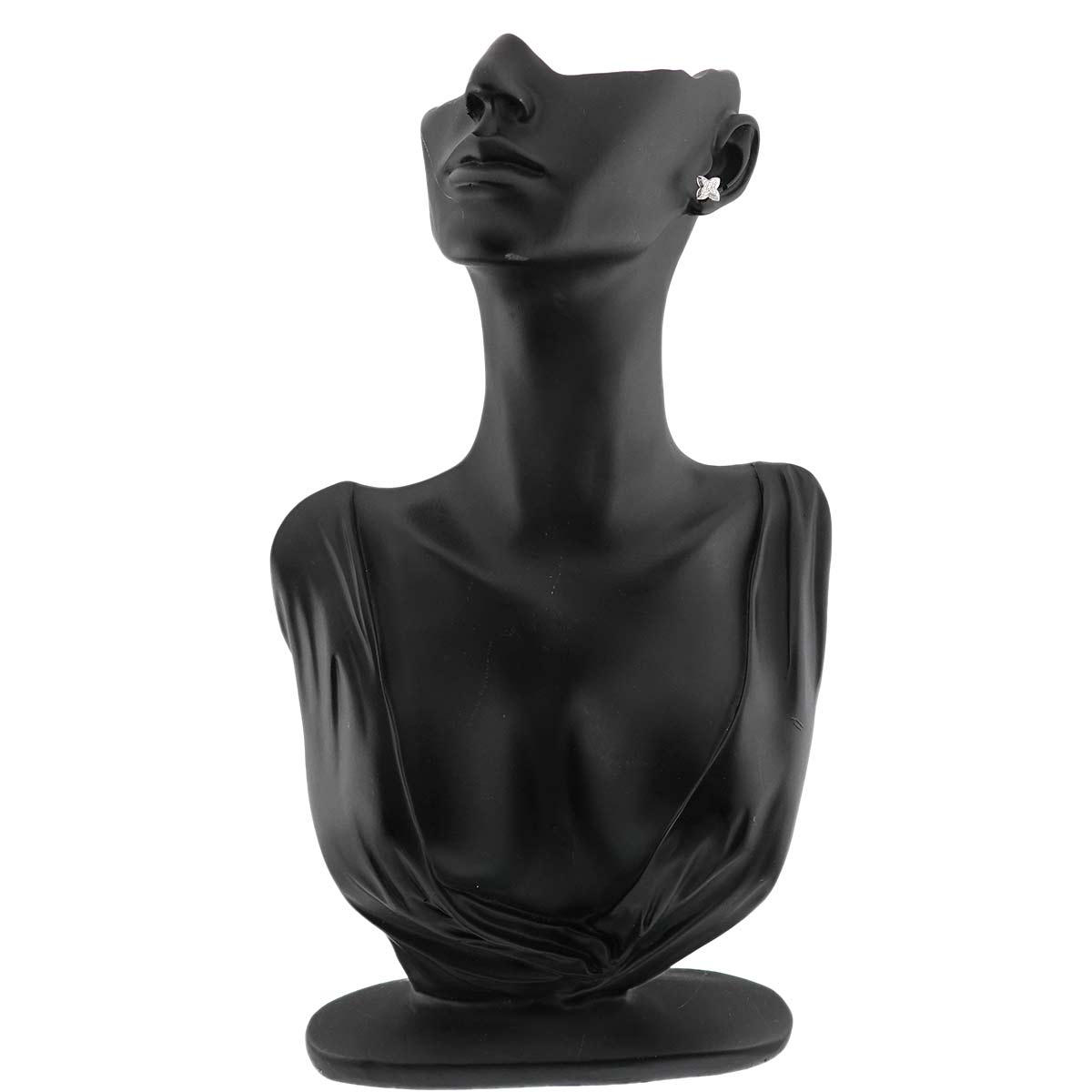 Diamond 0.30ct Earring Pierced 18K WG One Piece only