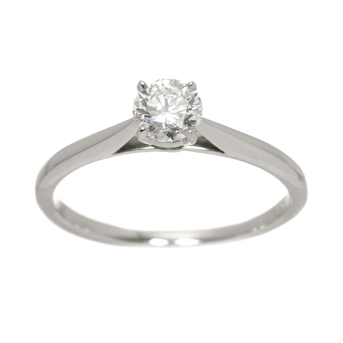 Solitaire Diamond 0.35ct G/VVS1 Ring Pt Size50 4.75-5(US)